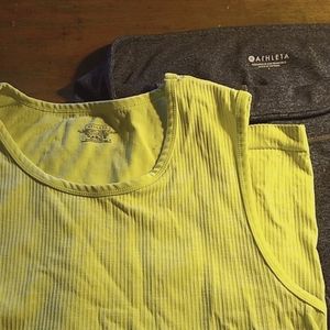 Athleta capri leggings with FREE top